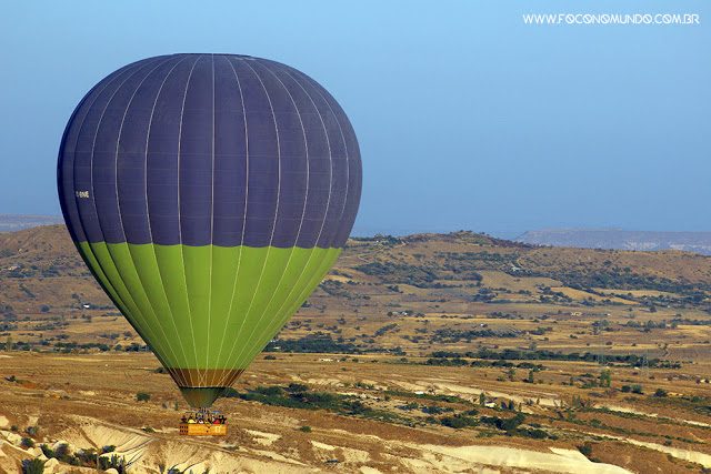 passeio de balão na capadócia