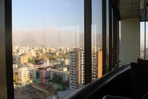 restaurante giratório em Santiago