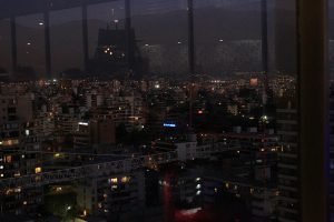 restaurante giratório em Santiago