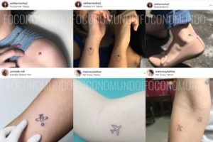 tatuagem avião